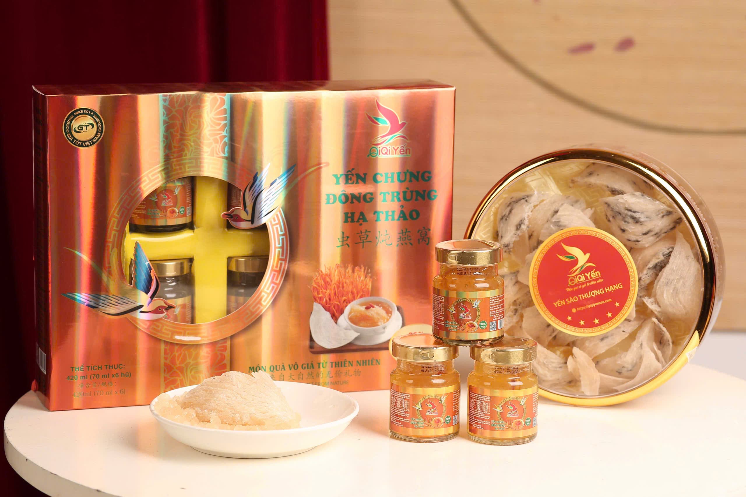 Set 6 Yến Chưng Đông Trùng Hạ Thảo
