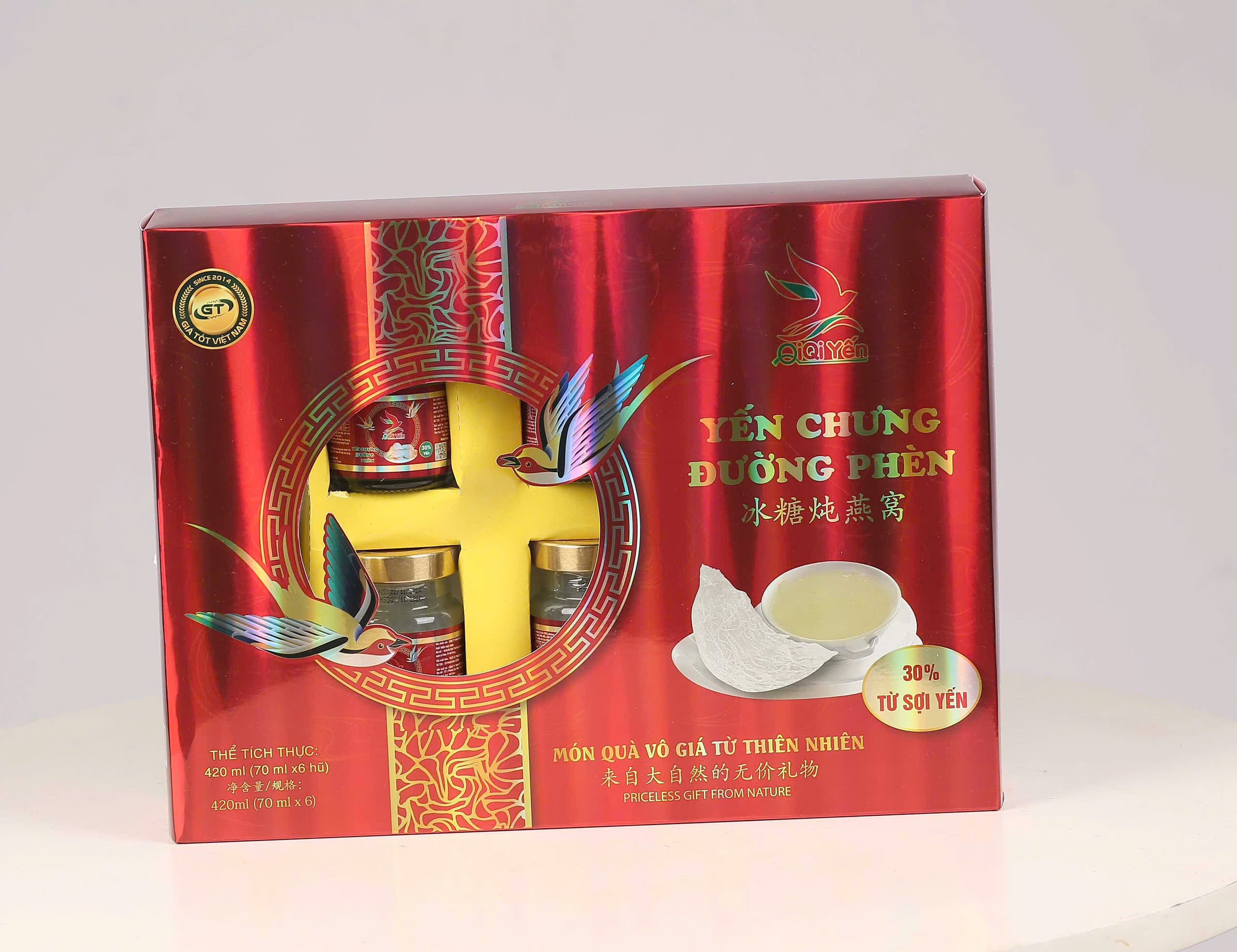 Set 6 Yến Chưng Đường Phèn