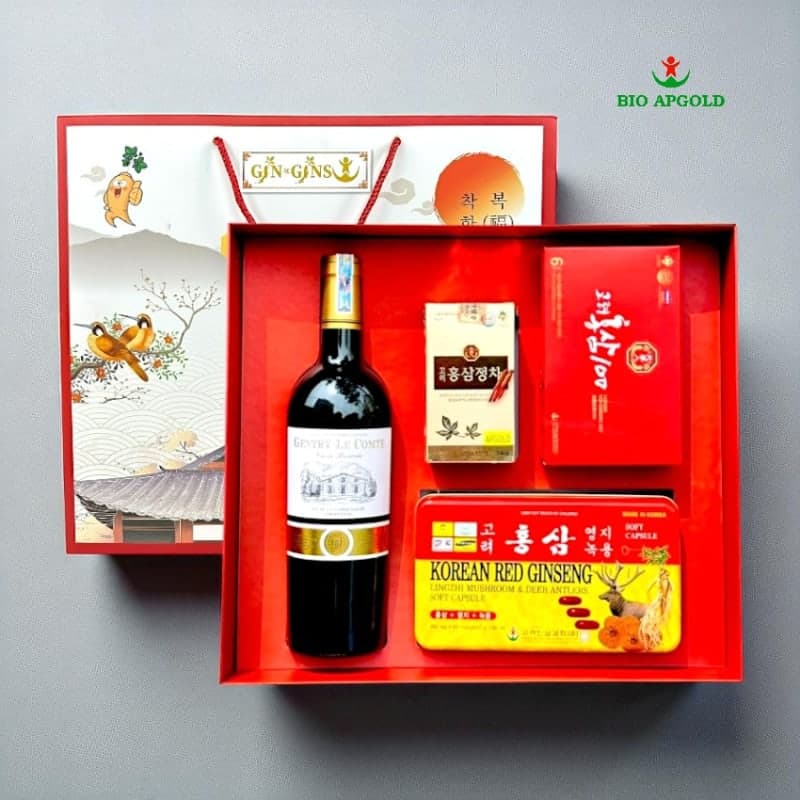 Sét Quà Tặng Sâm Hàn Quốc Bio Apgold HS 1300