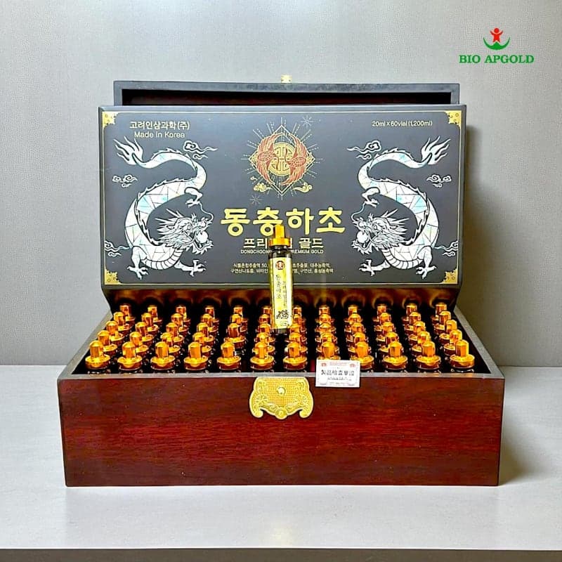 Đông Trùng Hạ Thảo 60 Ống Hàn Quốc - Đông Trùng Hạ Thảo Dạng Ống