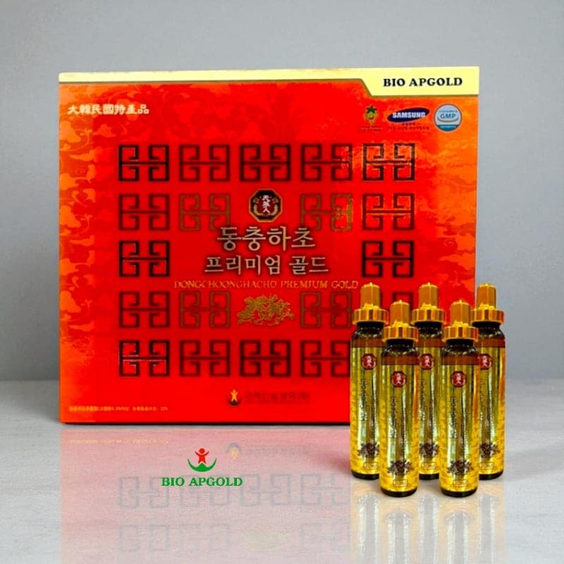 Đông Trùng Hạ Thảo 20 Ống Bio Apgold - Đông Trùng Hạ Thảo Ống Hàn Quốc