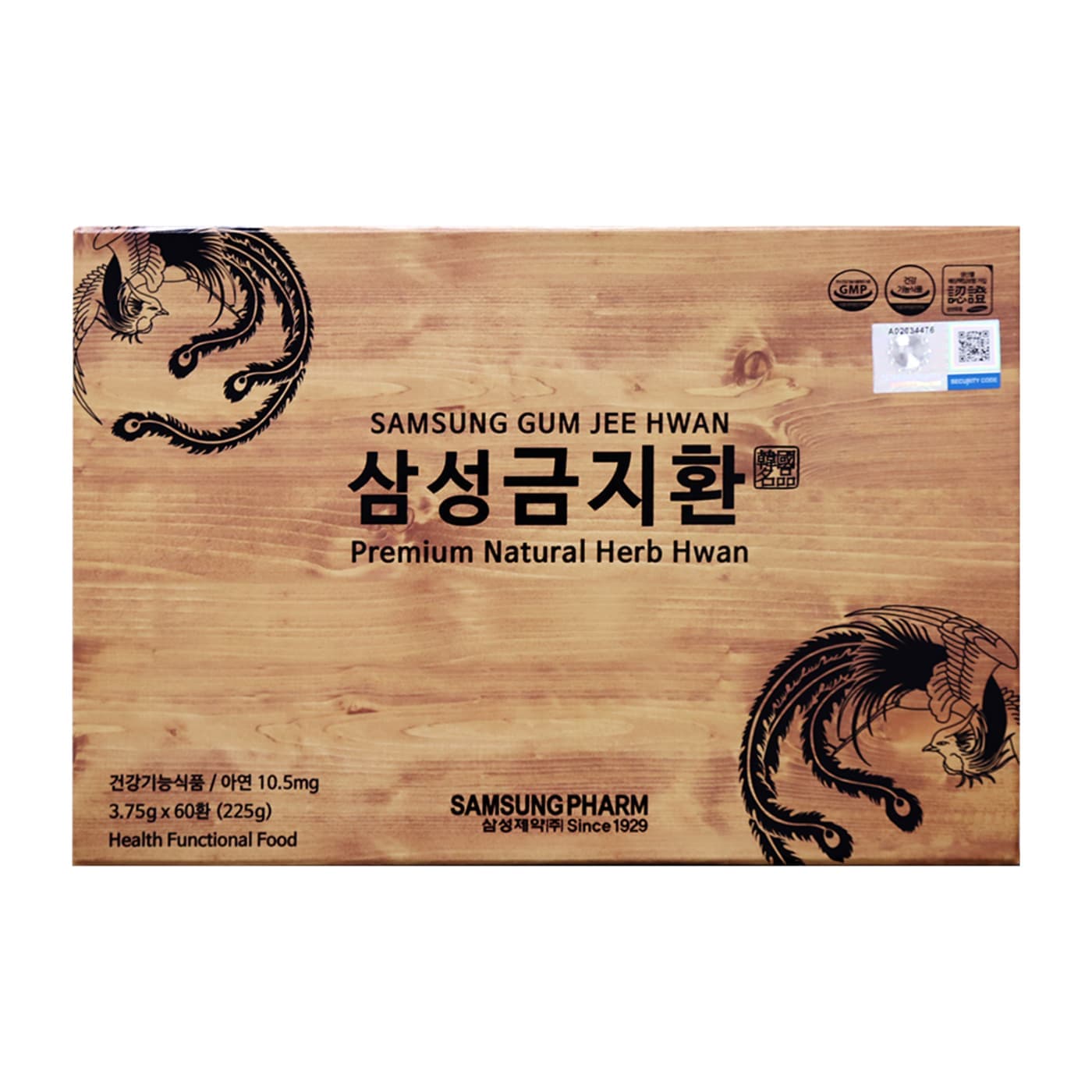 Samsung Pharm Gum Jee Hwan - Hộp Gỗ 60 Viên