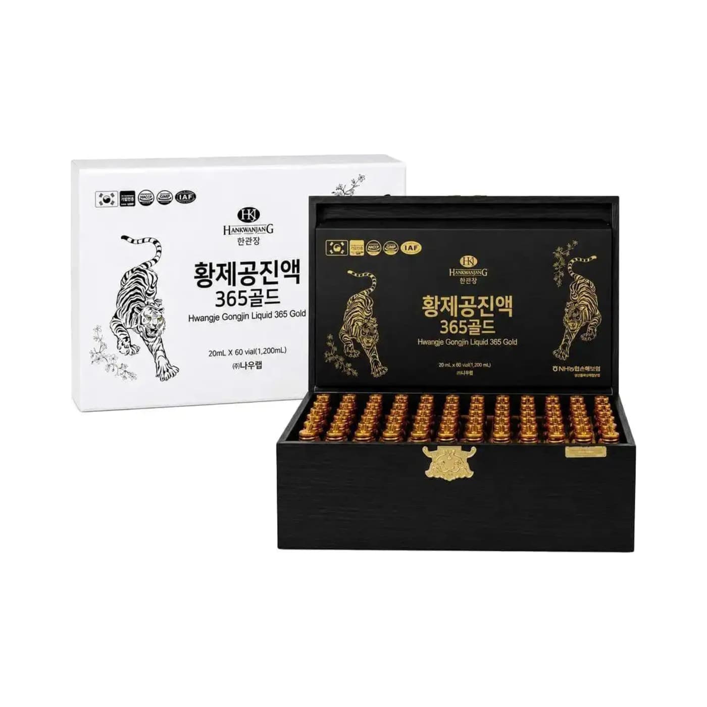 Tinh Chất Bổ Dược Tăng Lực Hwangjin – Hộp 60 Ống x 20ml