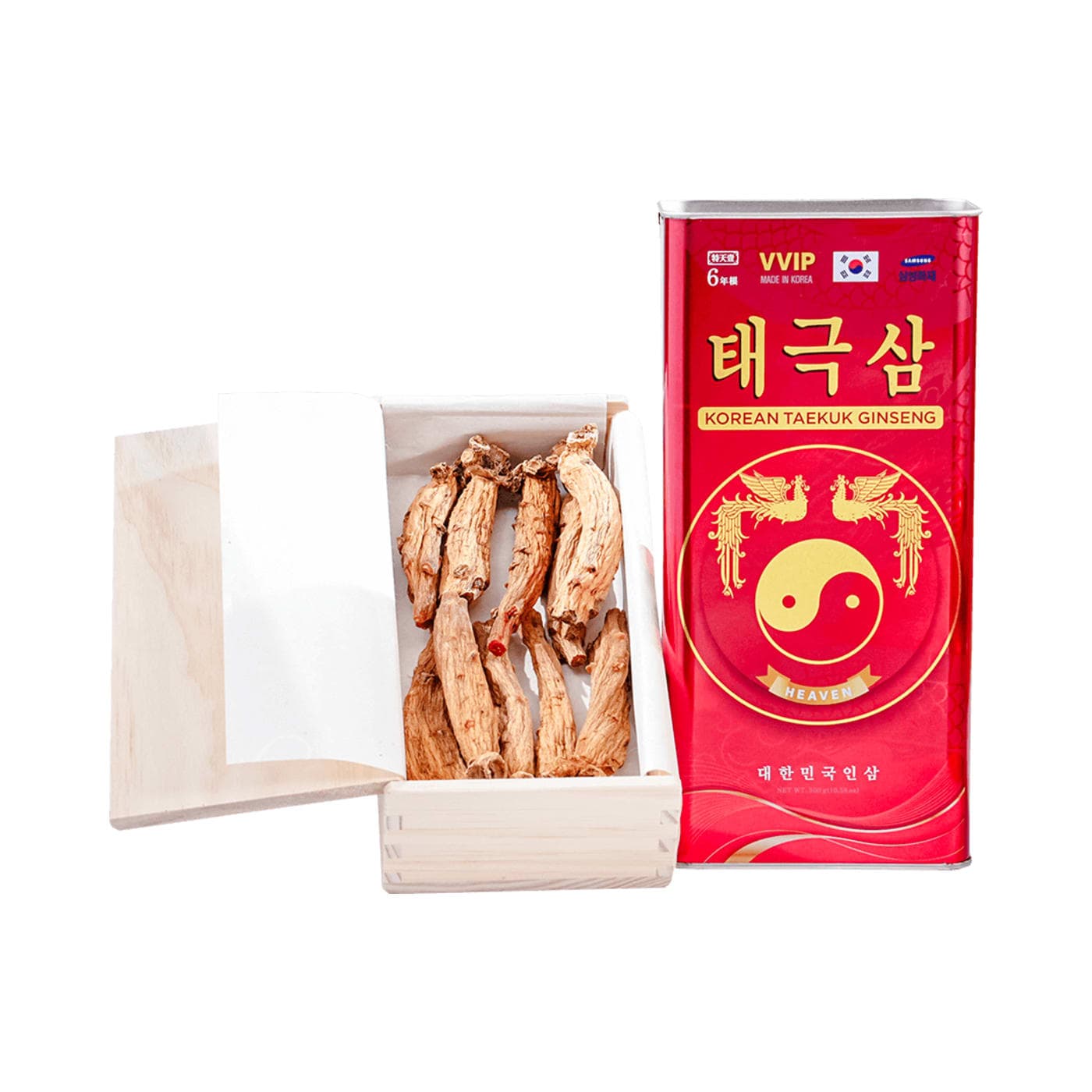 Thiên Sâm Củ Khô Dragon King – Hộp 300g (10 Củ)