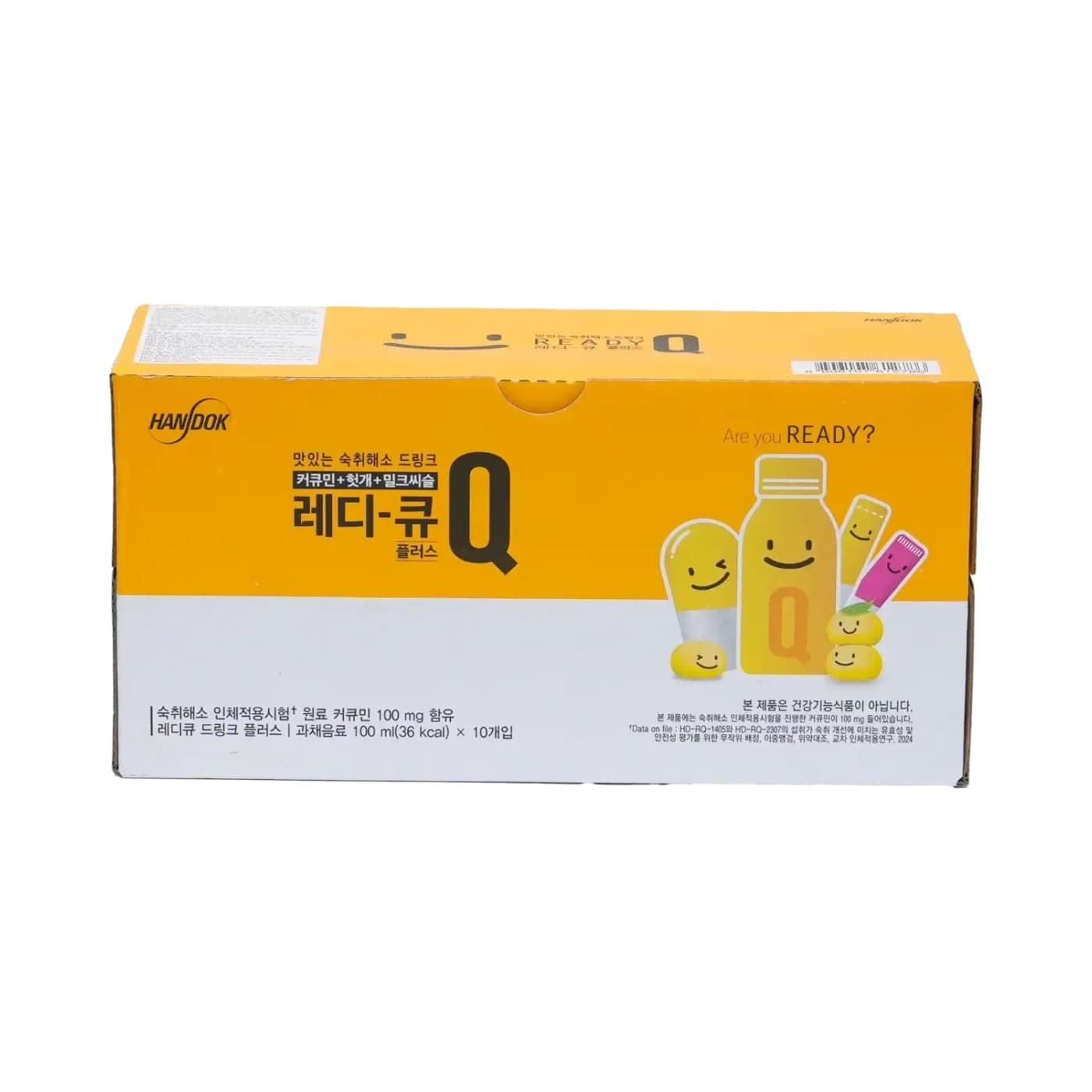 Nước Uống Hỗ Trợ Giải Rượu Ready Q – Hộp 10 Chai x 100ml