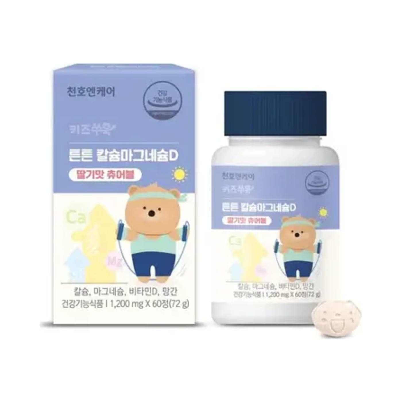 Viên Canxi Tổng Hợp Cho Bé Chunho Ncare – Hộp 60 Viên